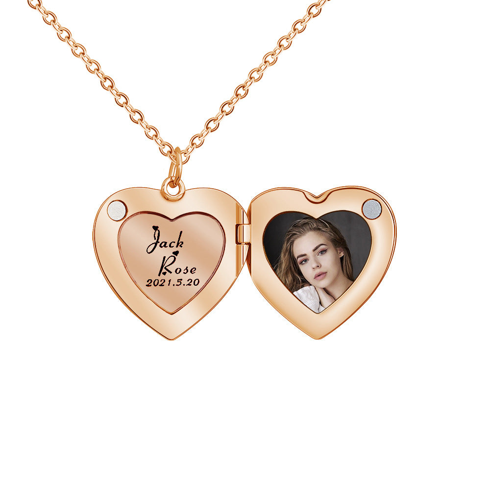 Personalized Memorial Locket Necklace