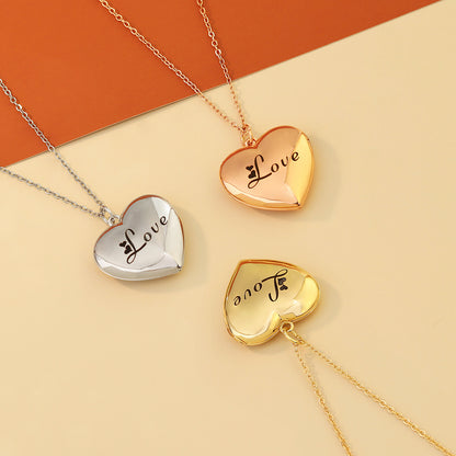 Personalized Memorial Locket Necklace