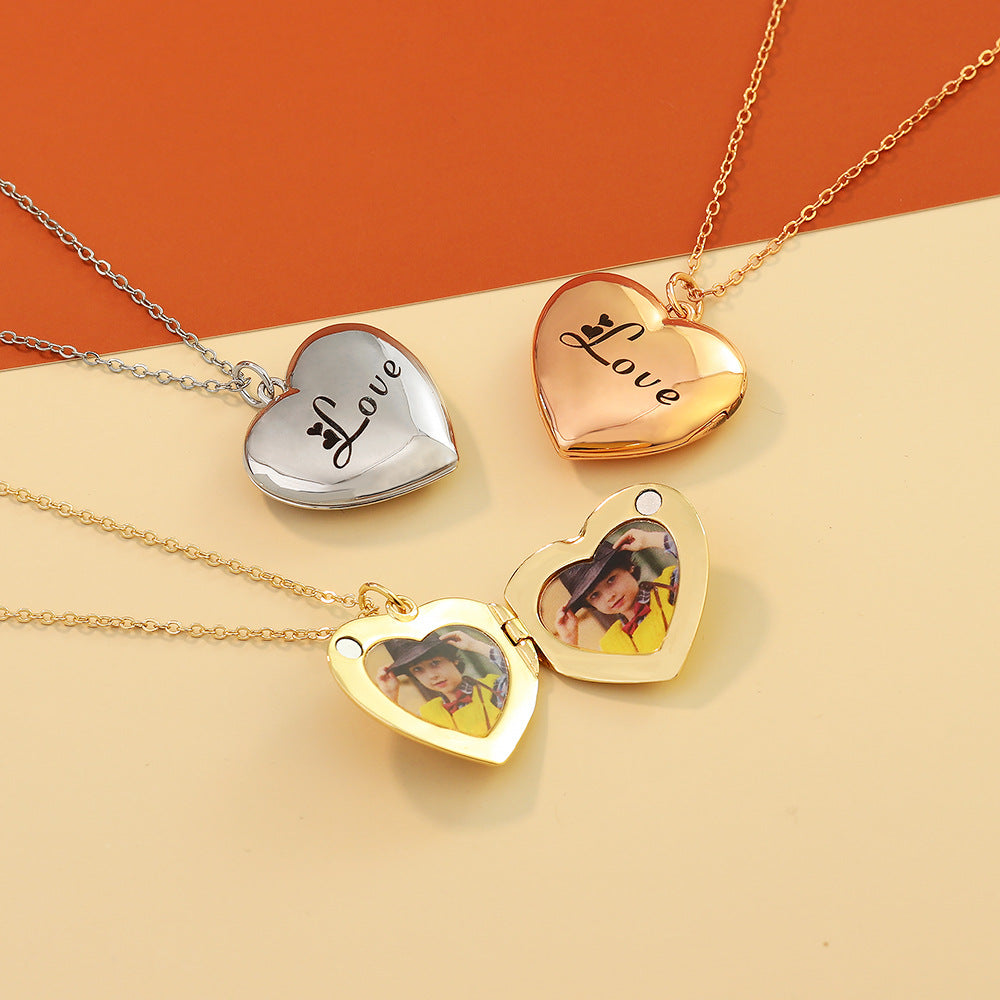 Personalized Memorial Locket Necklace